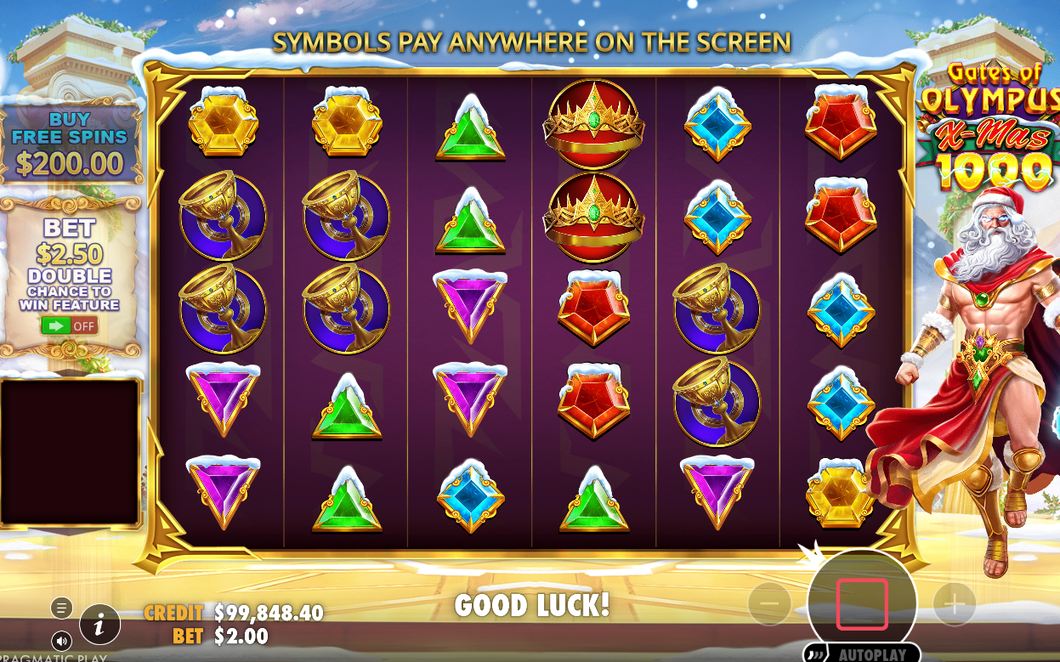 Basspel med en vinst och Tumble på 6x5-rutnätet