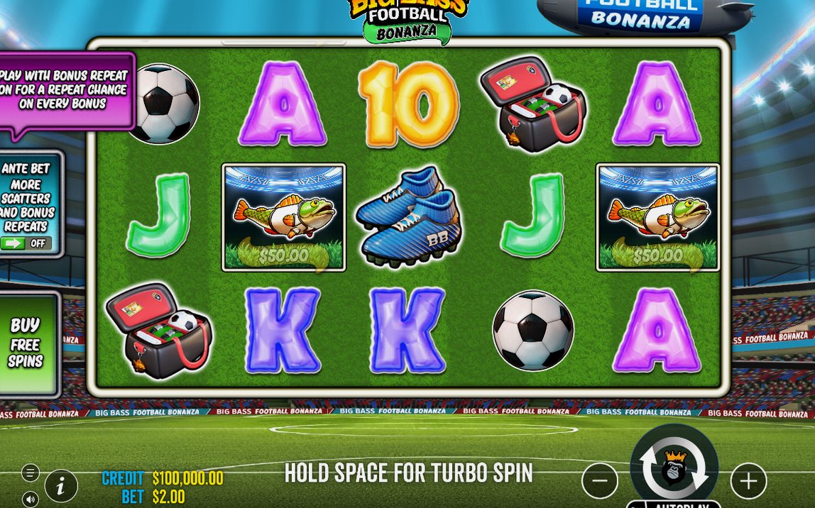 Big Bass Football Bonanza
